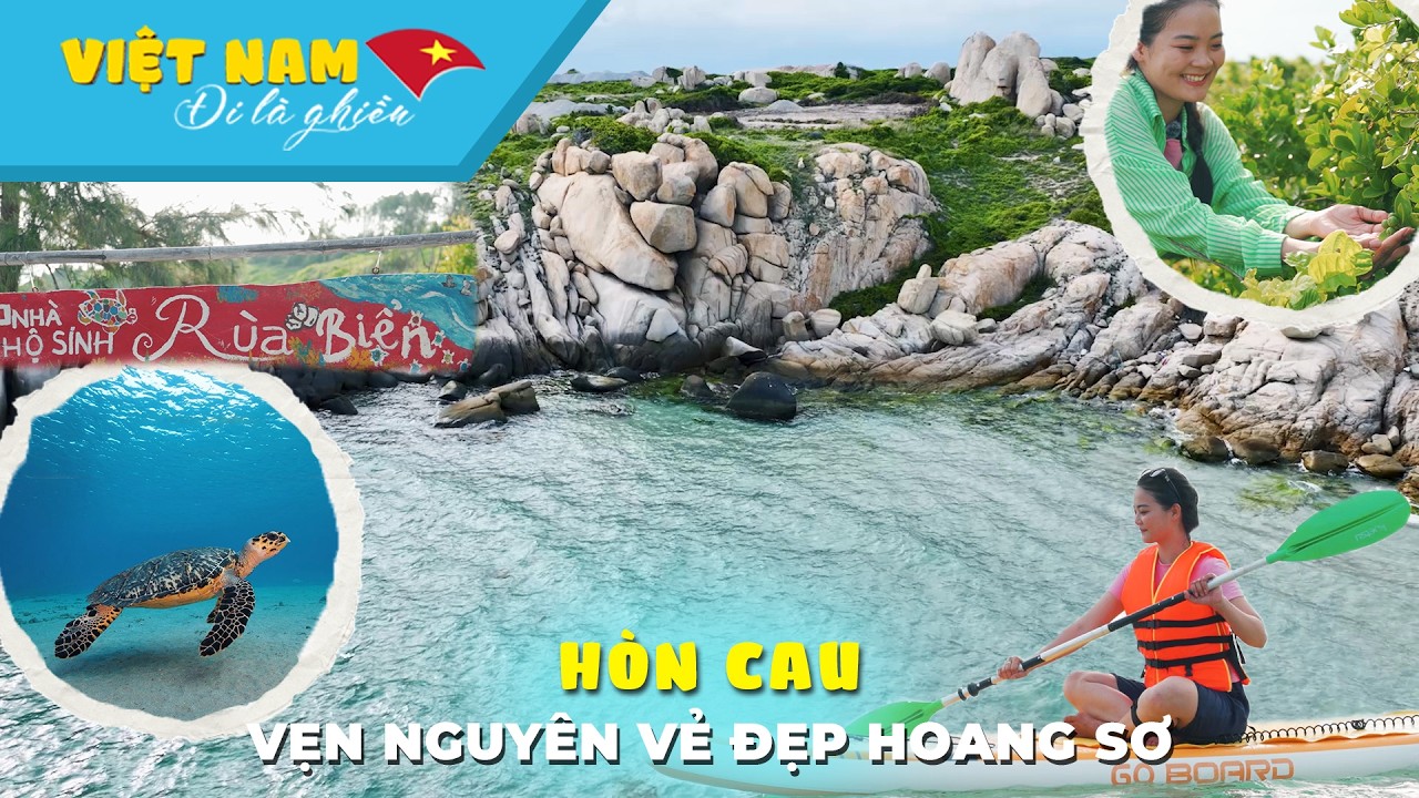 Du lịch và trải nghiệm cù lao Câu hoang sơ tại Phan Thiết | VIỆT NAM ĐI LÀ GHIỀN