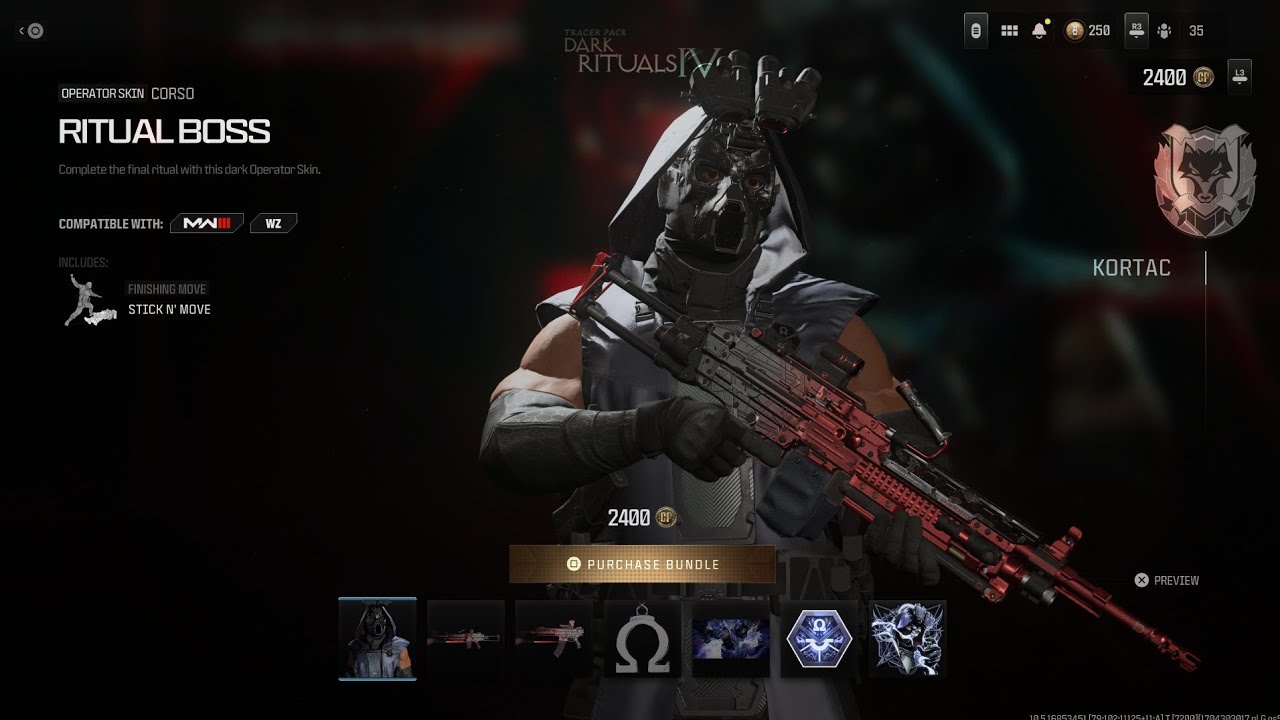 New Tracer Pack Dark Rituals 4 MW3