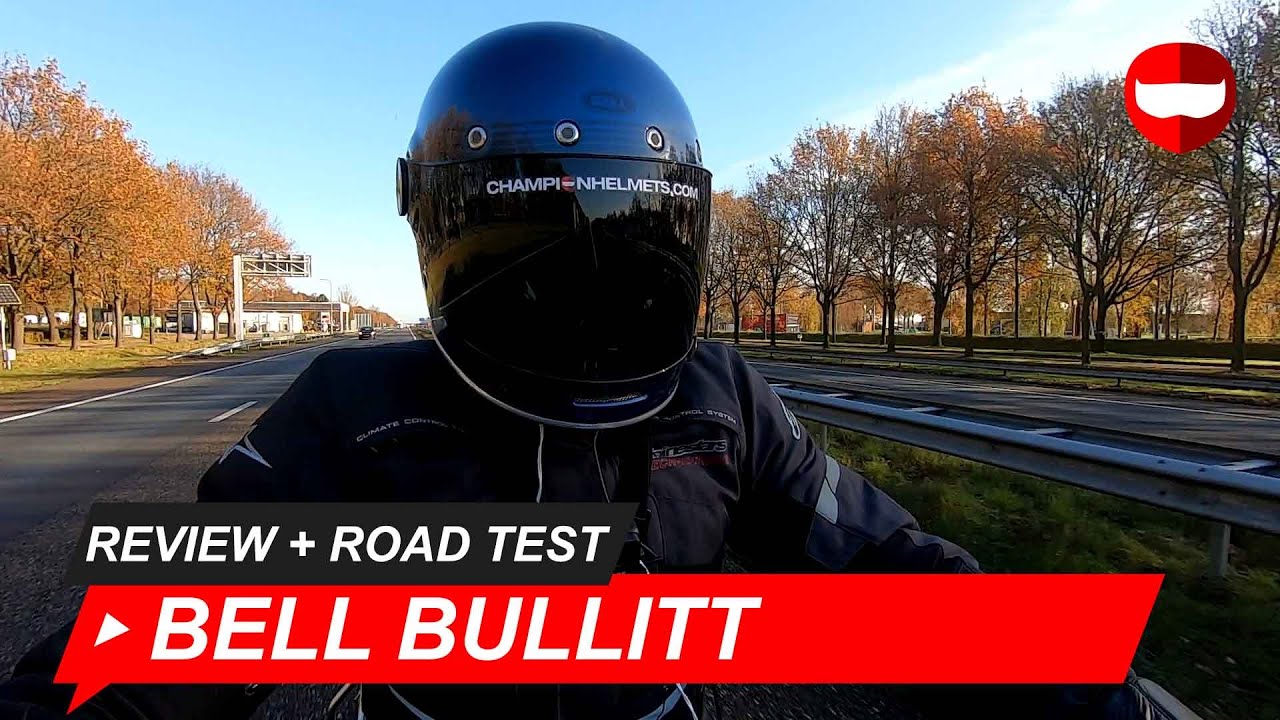 Bell Bullitt DLX интеграл Шлем Обзор и Дорожный Тест - ChampionHelmets.com