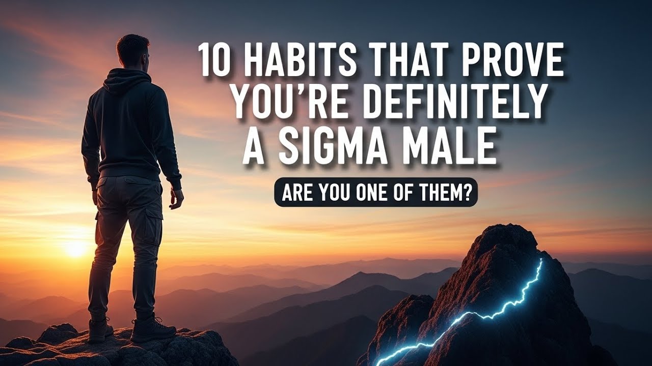 10 Habits That Prove You're Definitely A Sigma Male