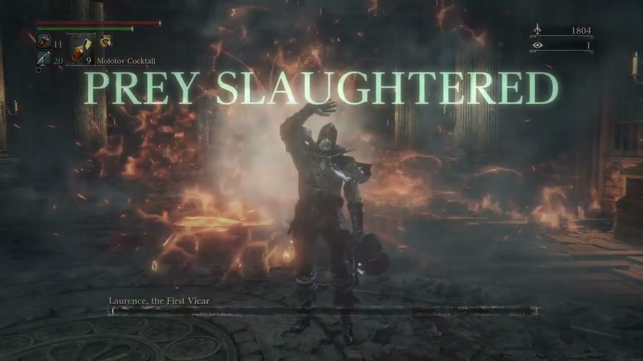 DEFEATING LAURENCE IN BLOODBORNE 