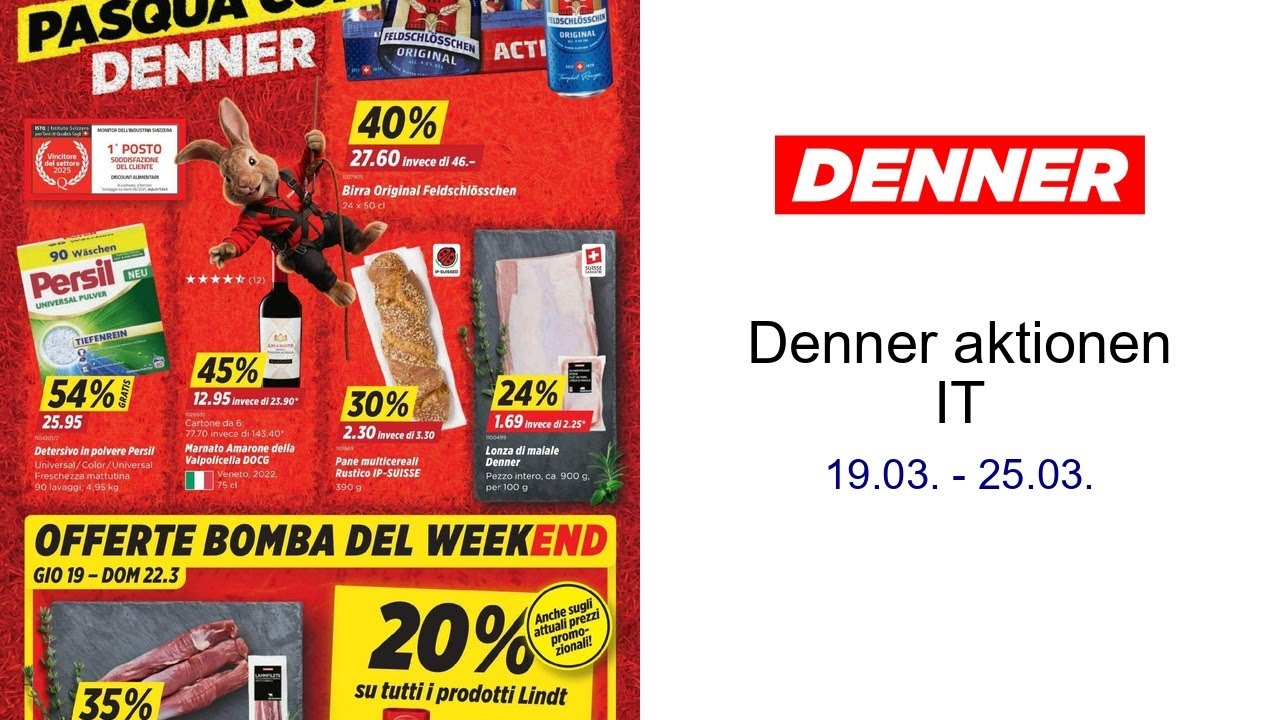 Denner aktionen IT 19.03. - 25.03.