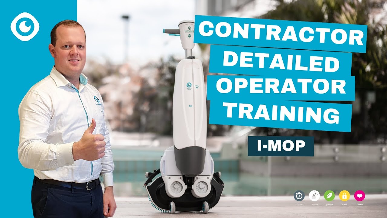 i-mop Floor Scrubber Dryer |  Contractor Detailed Operator Training Video