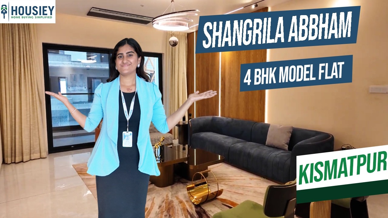 Shangrila Abbham Hyderabad | Luxurious 4BHK Model Flat Tour In Kismatpur | Price & Review 2026