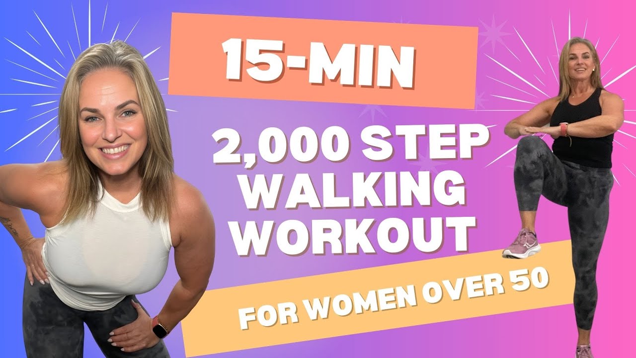 15 Min 2,000 Step Fun Walking Workout for Women over 50
