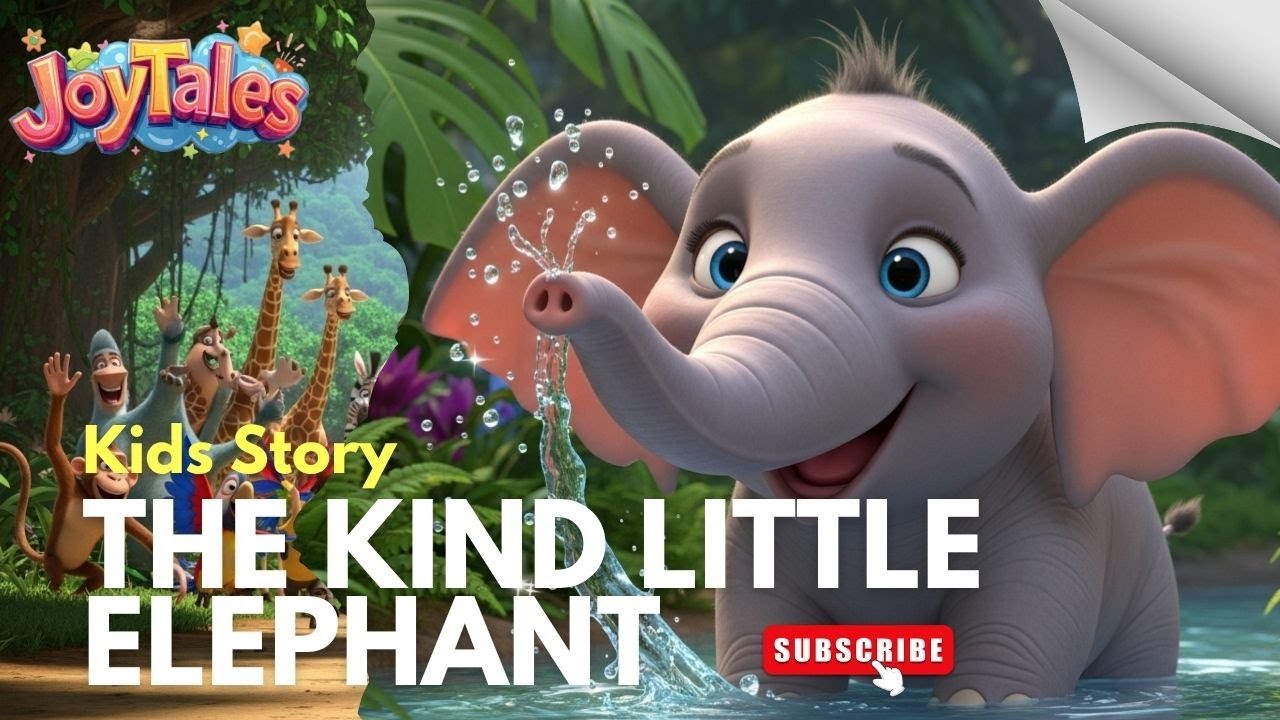 &ldquo;The Kind Little Elephant | A Heartwarming Kids Story About Kindness and Courage&rdquo;#Joytales#kids