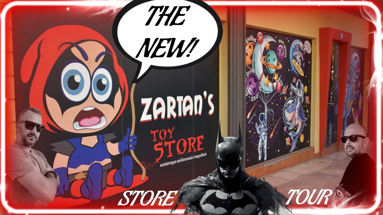 STORE TOUR ΣΤΟ ΝΕΟ ZARTAN'S TOY STORE | 10TH ANNIVERSARY | EPIC GIVEAWAY!