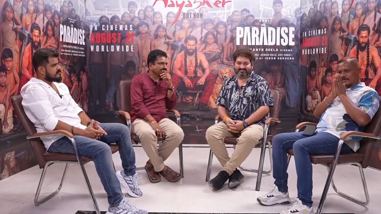 Roaring round table of aayasher  || paradise || natural ⭐ nani. || Srikanth odela || anirudh 