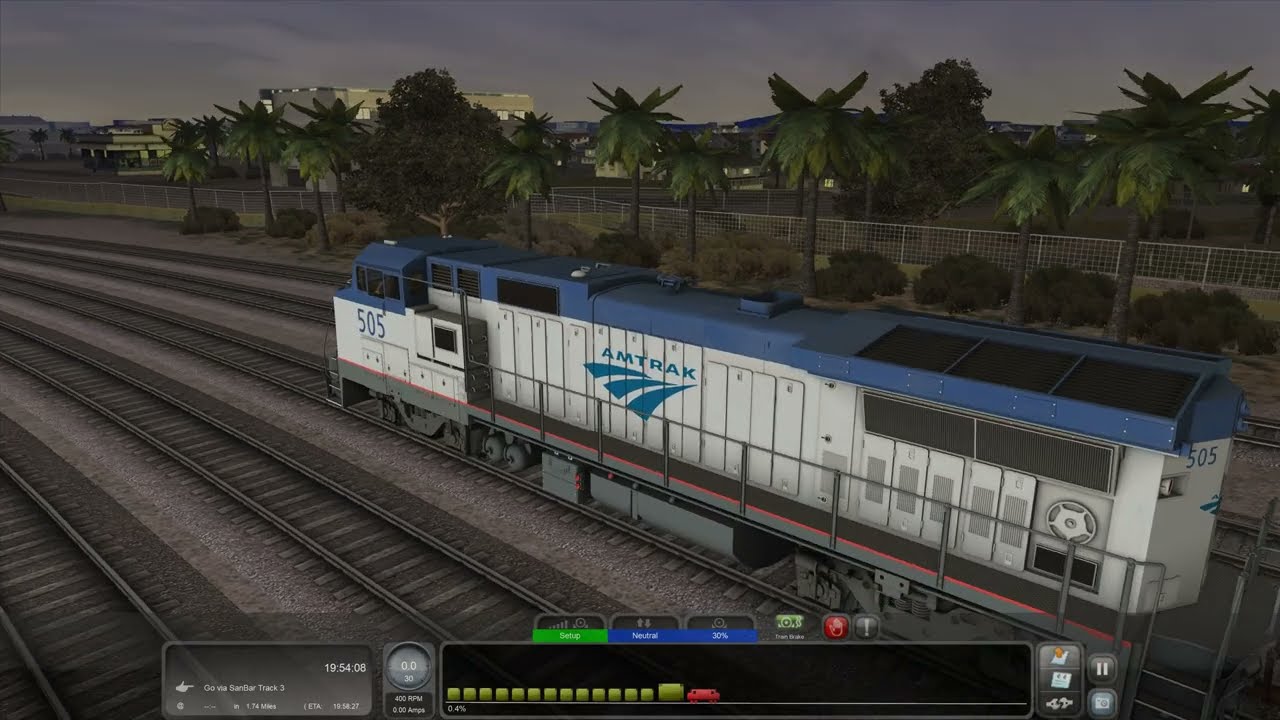 Train Simulator Classic - [GE Dash 8-32BWH] Amtrak 4 Southwest Chief LA to Chicago Part 2 - 4K UHD
