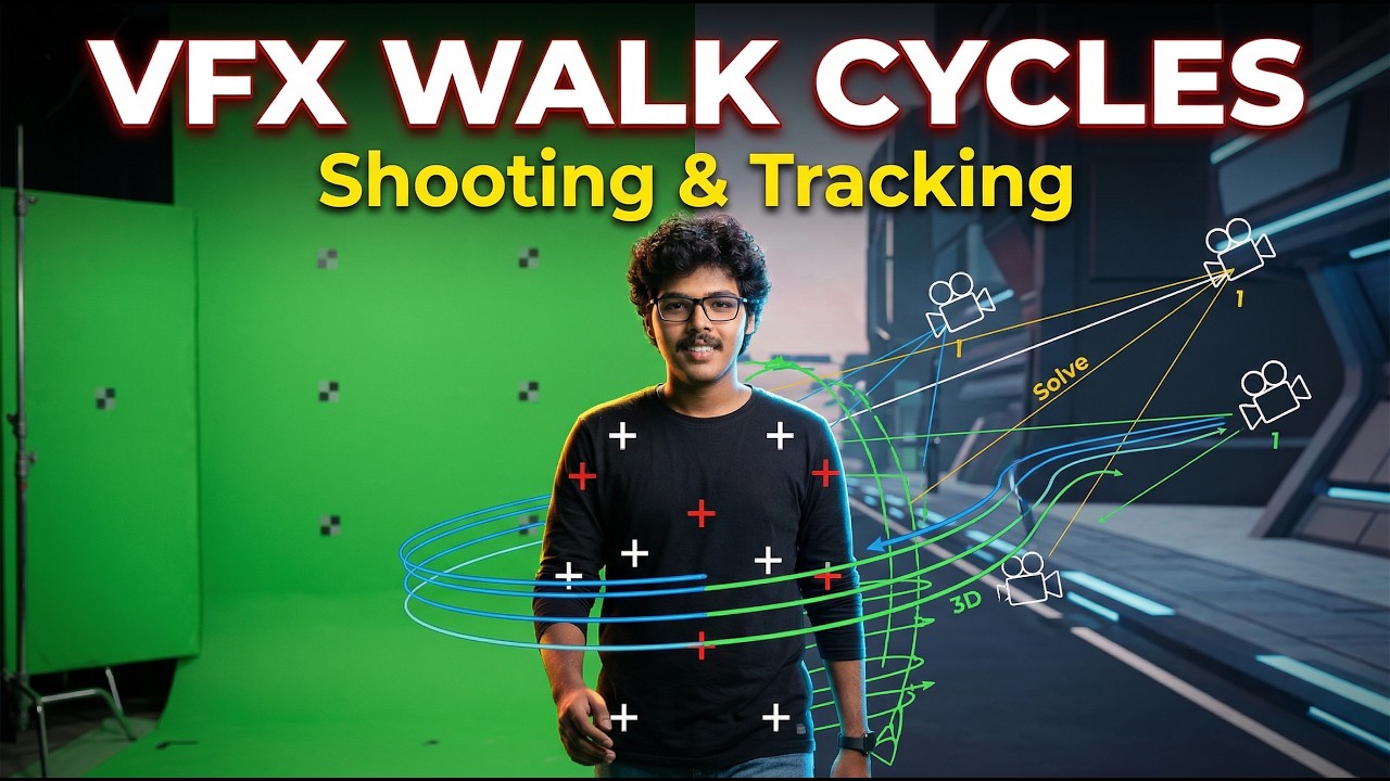 VFX Walk Cycles - Shooting and Tracking