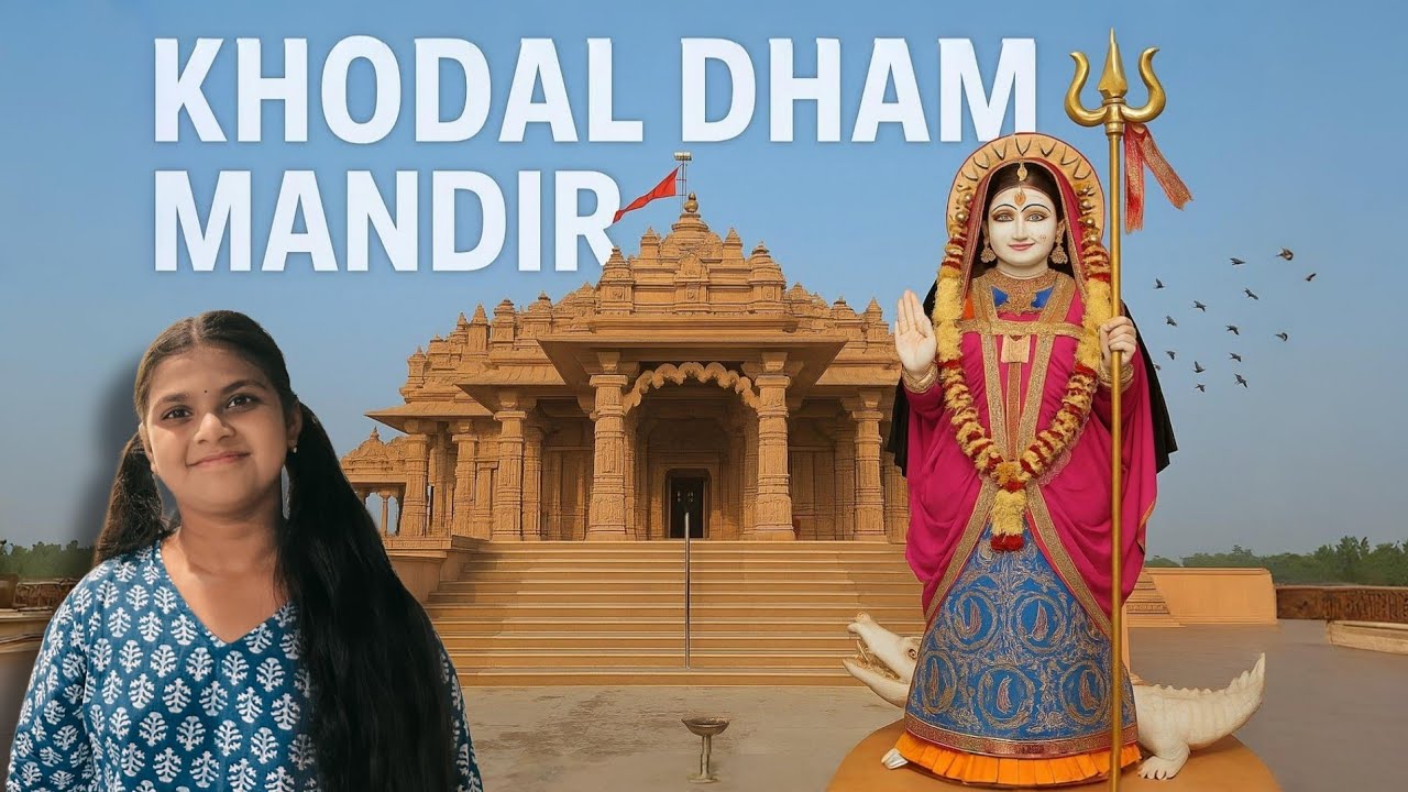 Khodal Dham Temple Vlog | Kagvad, Rajkot | Jay Khodiyar maa | vlog #3 | #ItsJennyTime