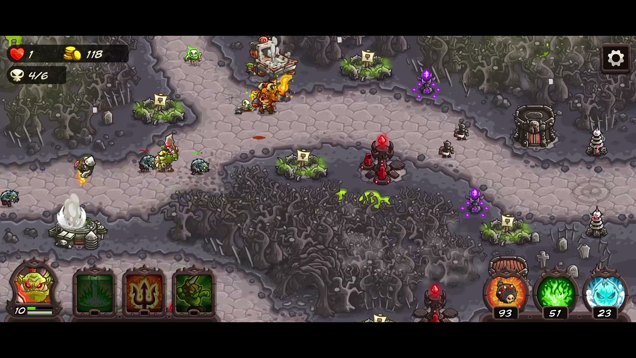 Kingdom rush Vengeance: full da&ntilde;o fisico y full da&ntilde;o magico