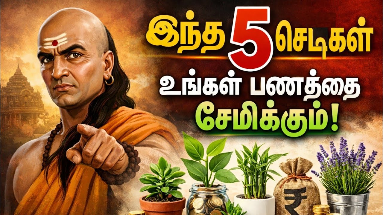 🌸🌺உங்களிடம் இருக்க வேண்டிய   5  பணத்தை சேமிக்கும்  செடிகள்🌱🌾