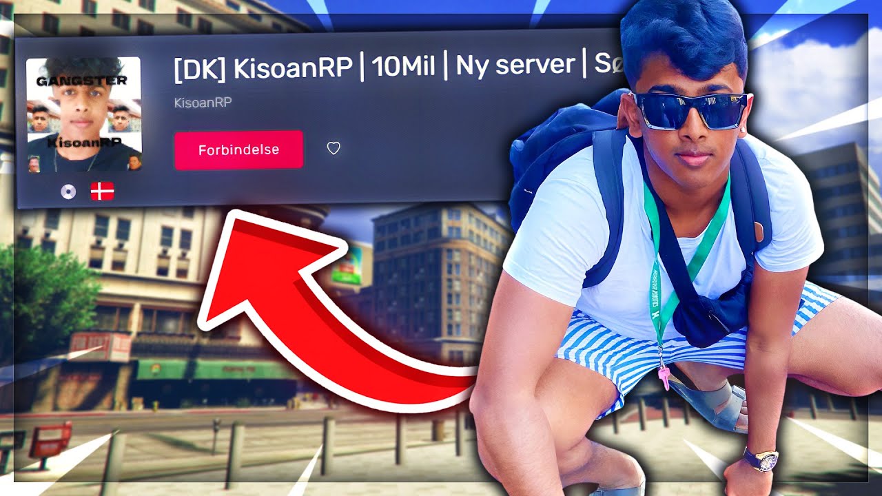 SPILLER PÅ KISOANRP - DANSK GTA 5 RP FIVEM