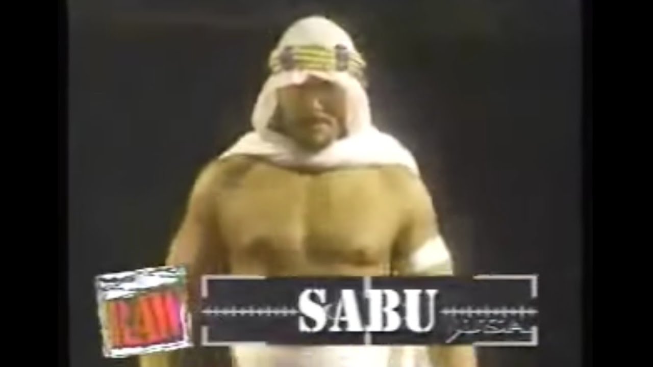 Sabu vs. Flash Funk  .  Raw 06.23.97