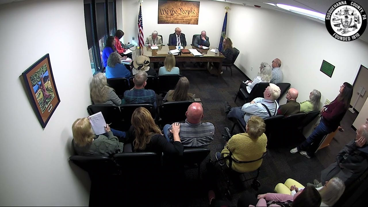 Susquehanna County Commissioners' Meeting - May 28, 2025