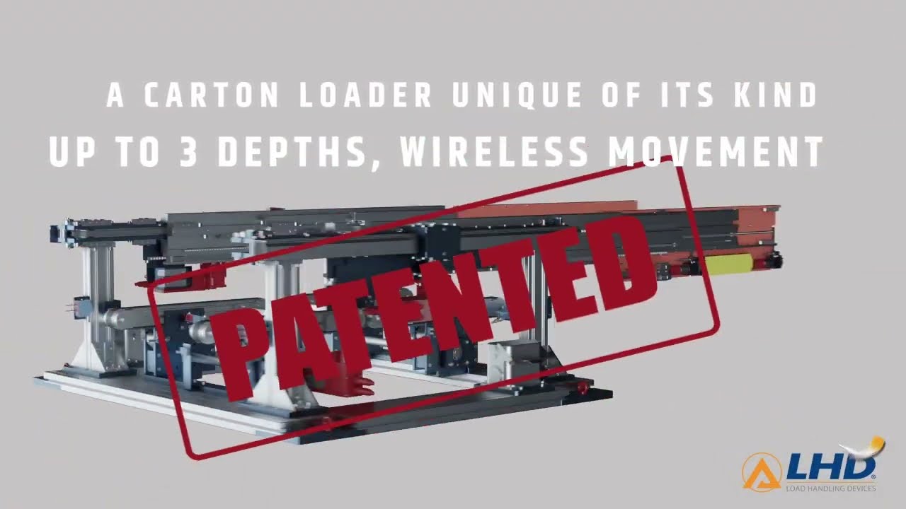 Arachne XXX6 The only triple depth Carton Loader | Patented Solution | LHD S.p.A.