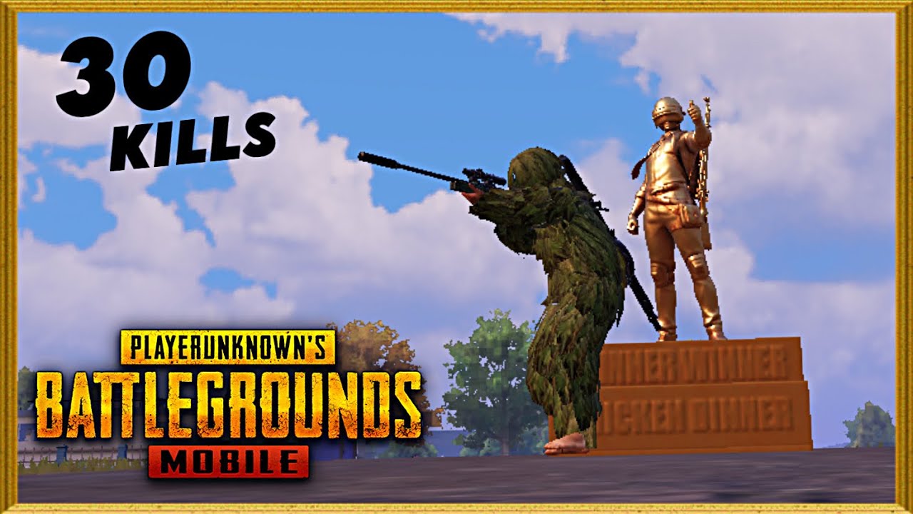30 КИЛЛОВ В PUBG MOBILE ERANGEL 