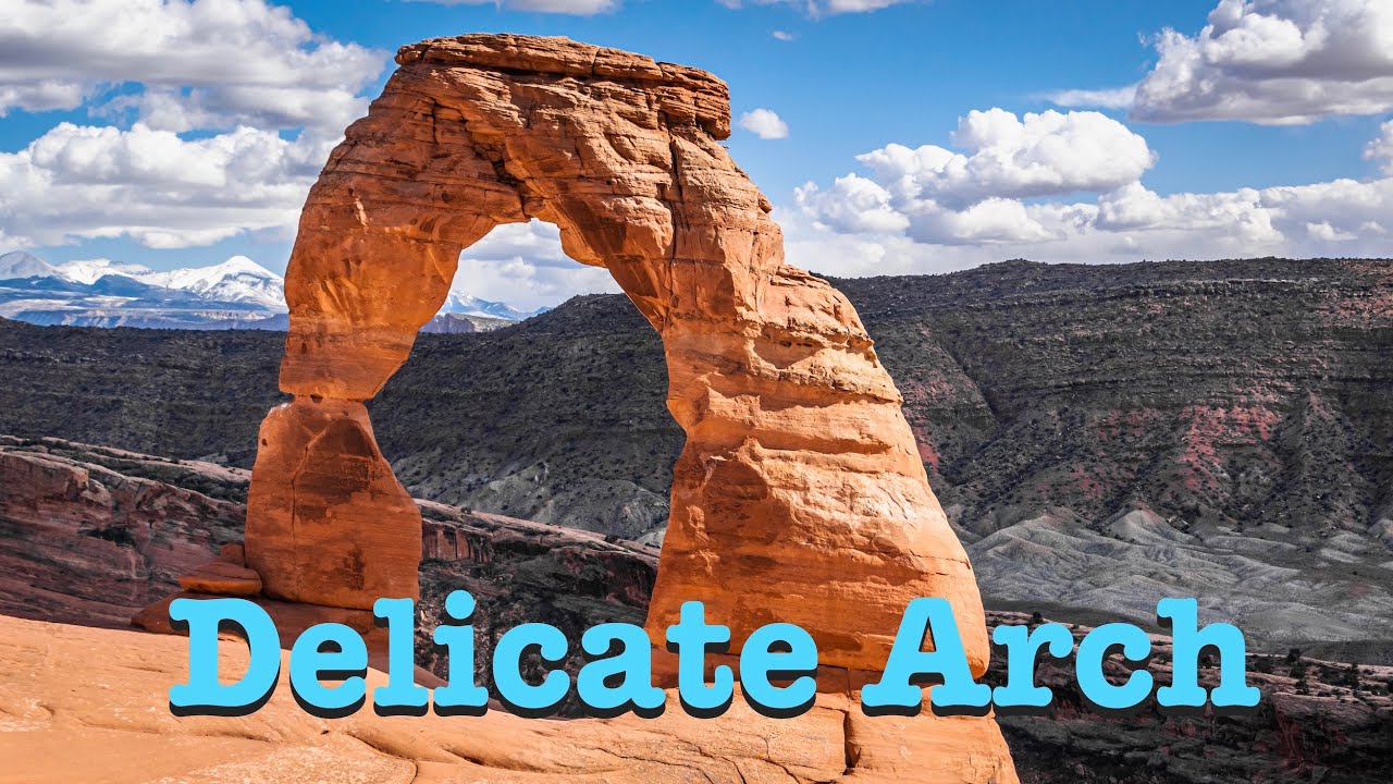 Delicate Arch hike, Arches National Park, USA road trip 2022.