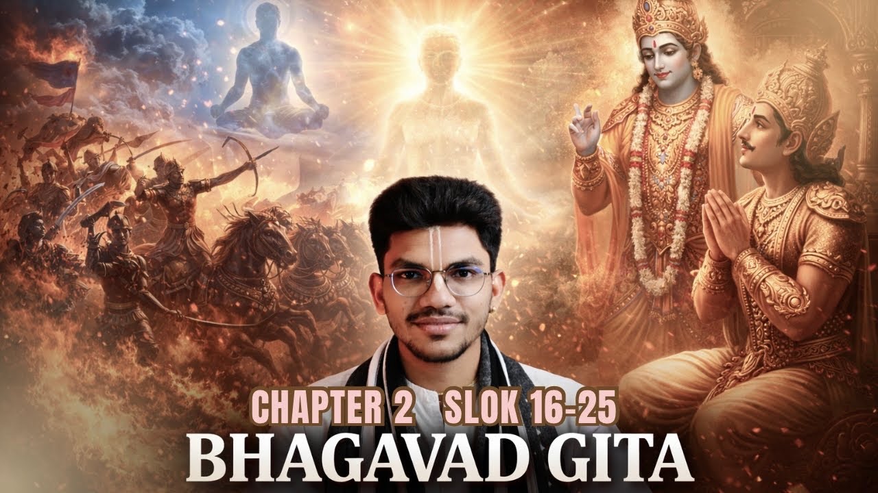 Bhagavad Gita Chapter 2 Slokas 16–25 ||Atma Tatva Explained || భగవద్గిత తెలుగులో 