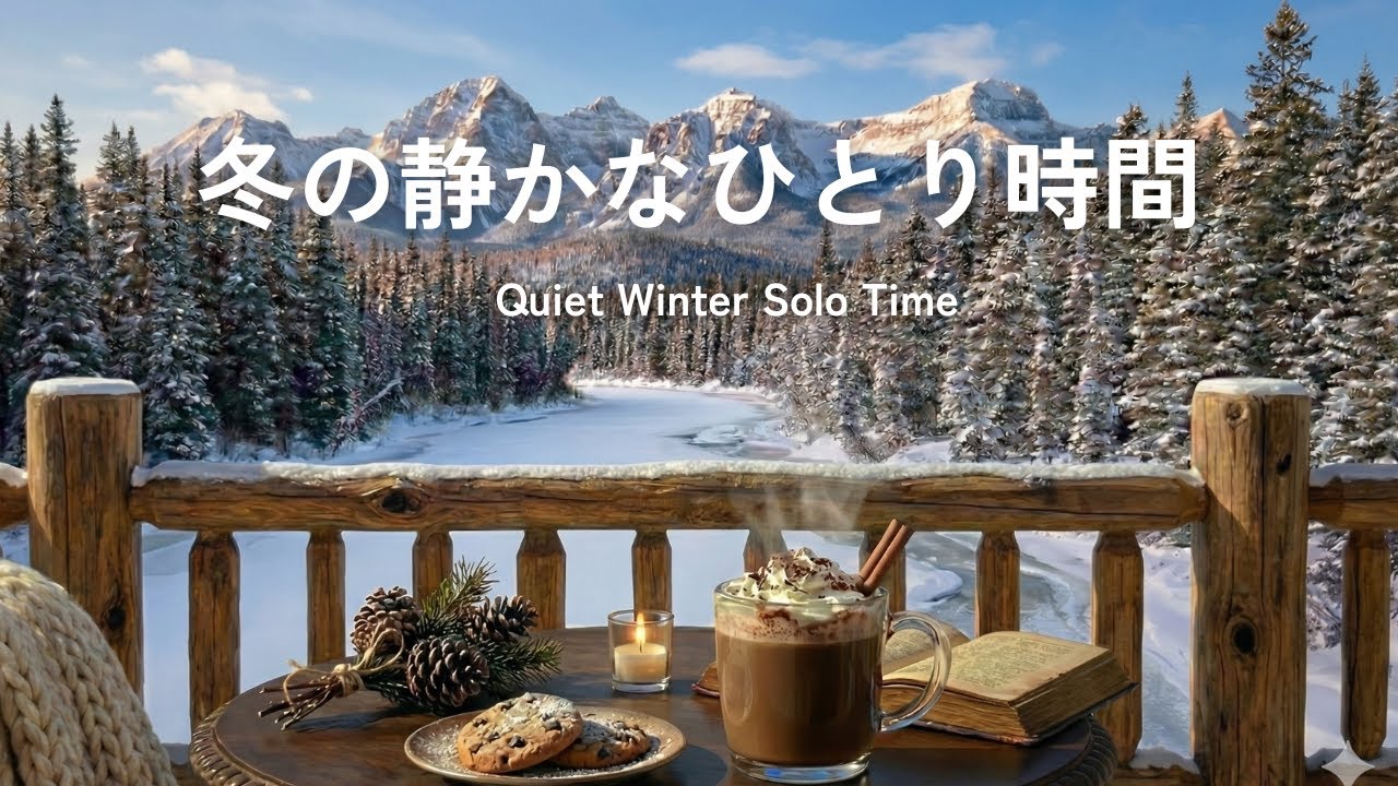 【癒し•作業用BGM】冬の静かなひとり時間|Quiet Winter Solo Time | Relaxing Piano & Guitar