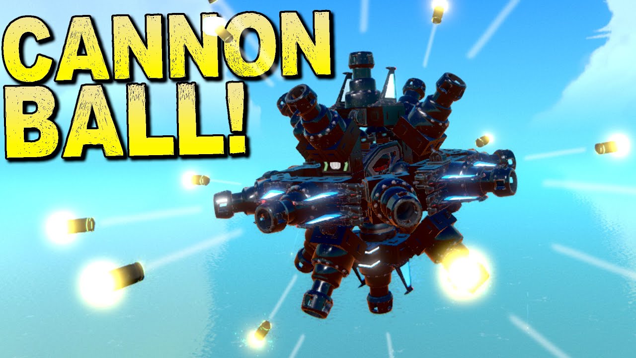 Is a Ball Made of Cannons Still a Cannon Ball? - Trailmakers Gameplay