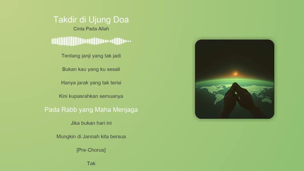 Takdir di Ujung Doa