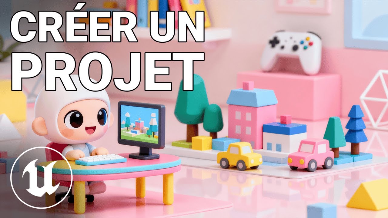 #2 Tuto  Unreal Engine 5.7 : Créer un nouveau projet de jeu UE