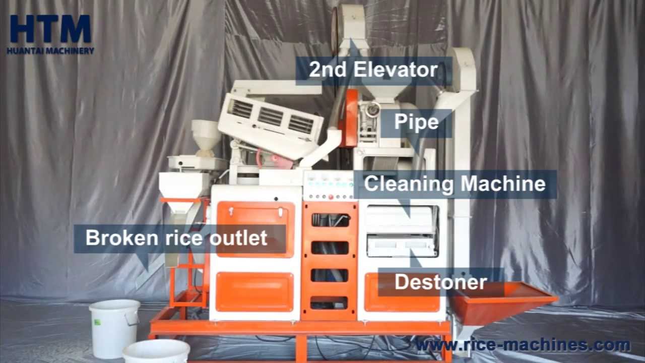 ZCT1000 Modern Automatic Mini Rice Mill Plant - HTM