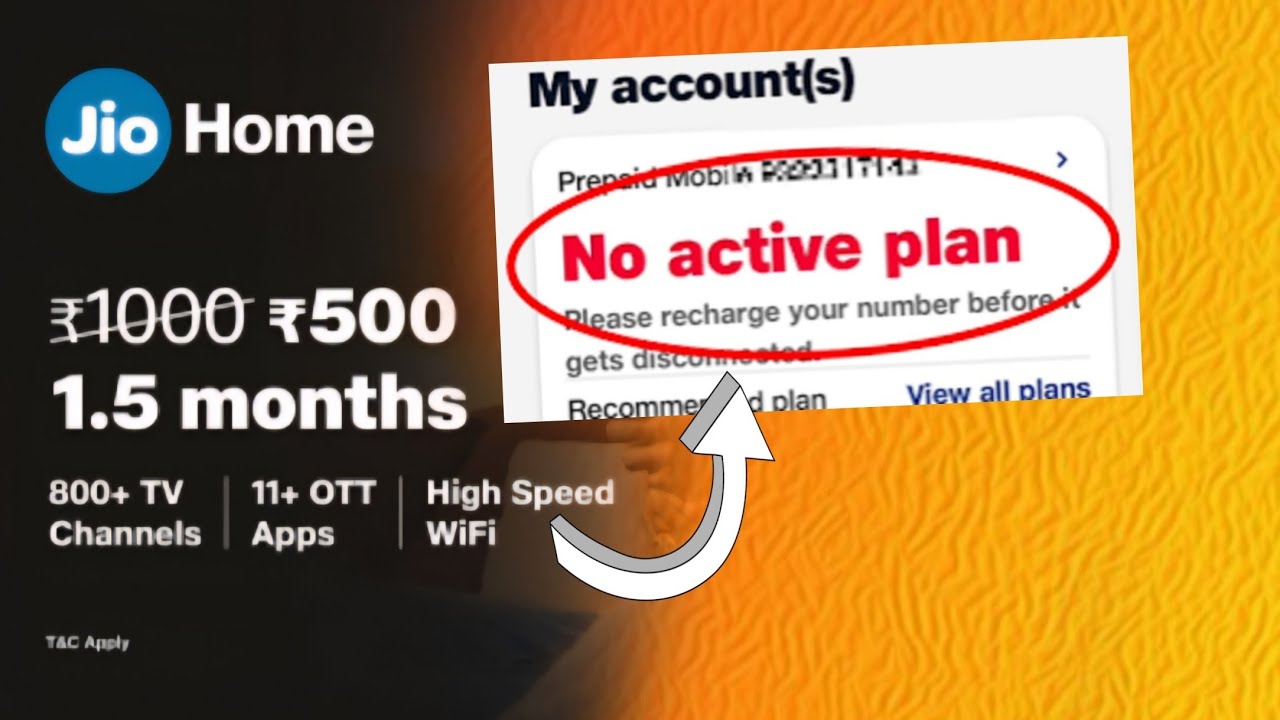No Active Plan Problem - After Jio 45Days ₹500 Plan | 100% Working Trick | Creative Guru Tech 
