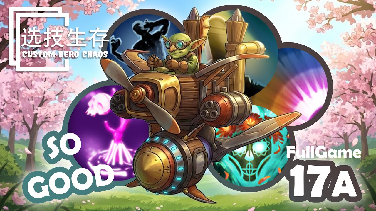 Gyrocopter Best Skills Combo Easy PVP - Dota 2 Custom Hero Chaos