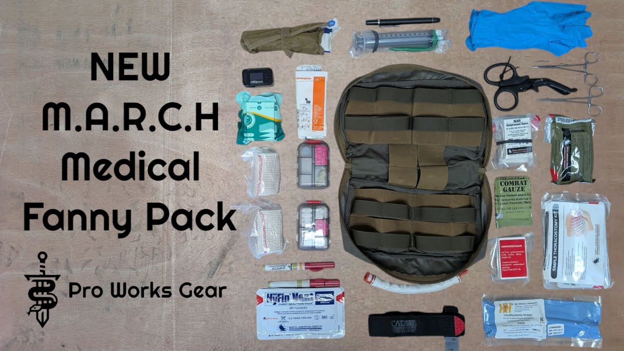 NEW M.A.R.C.H Medical Fanny Pack