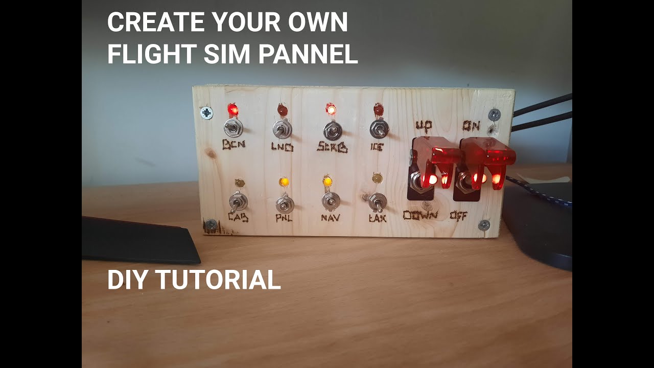 How to:  Arduino Flight Simulator 2020 controller (Leonardo/Pro-micro). Part 2/2