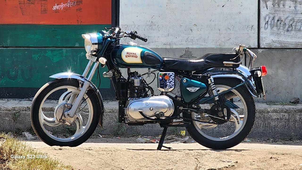 Royal enfield diesel bullet modified indian bullet kakku Meerganj