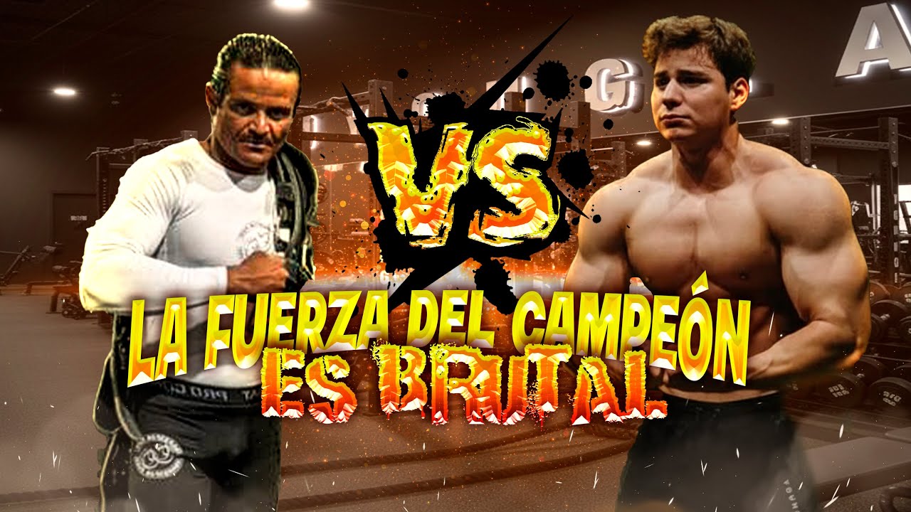 Entrenamiento con el Campe&oacute;n / ponemos a prueba su fuerza
