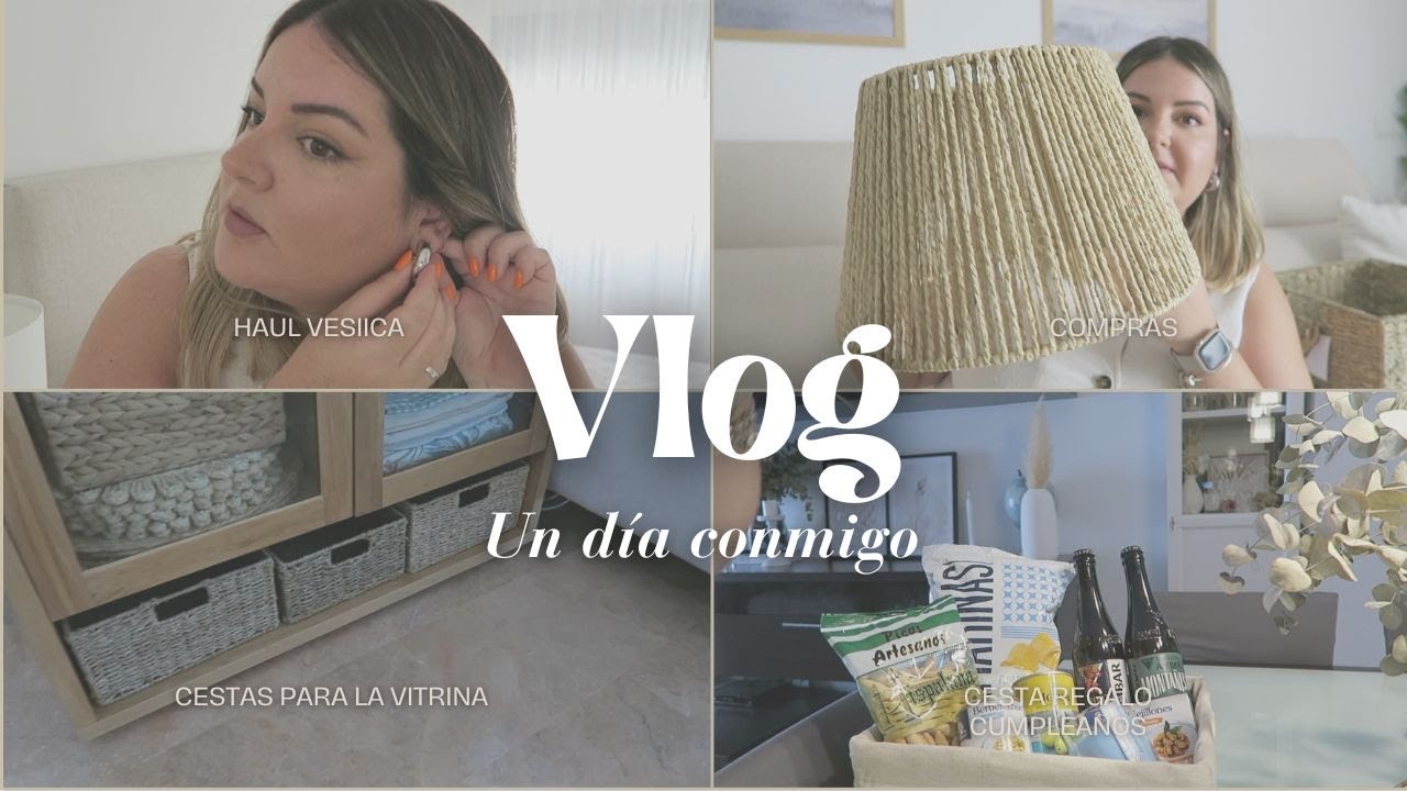 ✨VLOG✨BUSCANDO REGALO DE CUMPLE 🥳 + ENCUENTRO LAS CESTAS PARA LA VITRINA + COMPRAS PARA LA TERRAZA