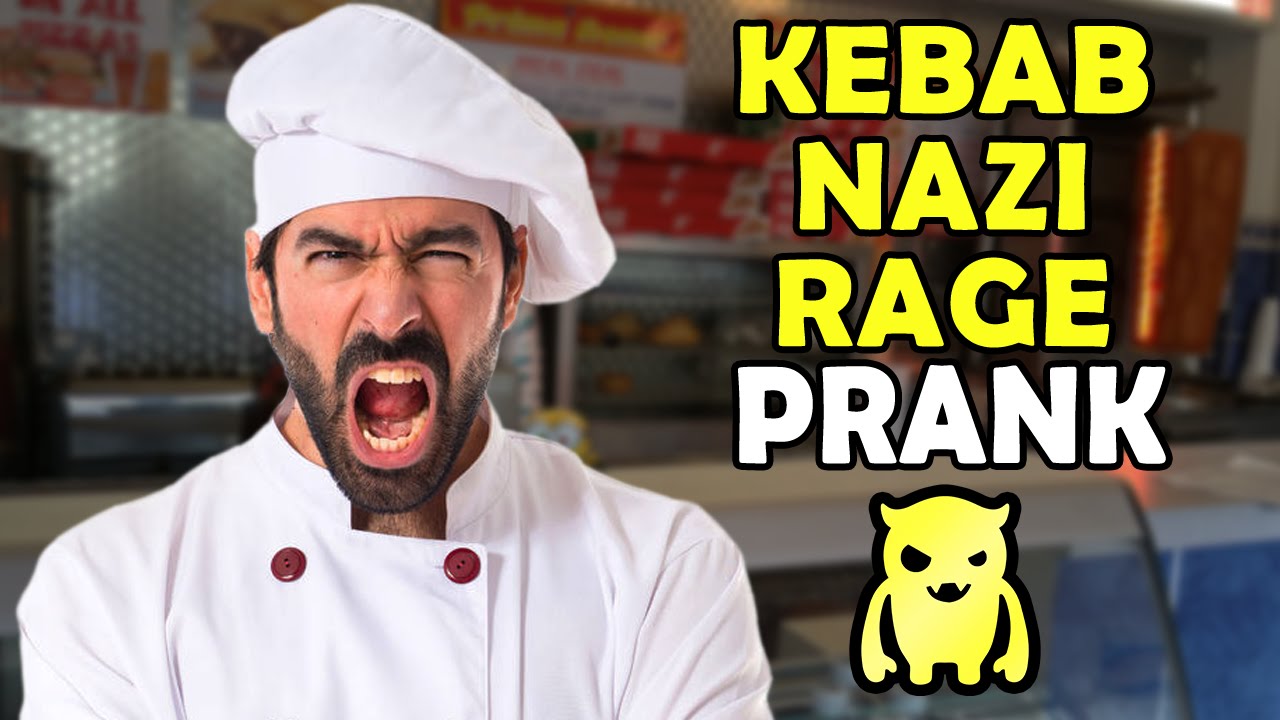 Kebab Nazi RAGE Prank - Ownage Pranks