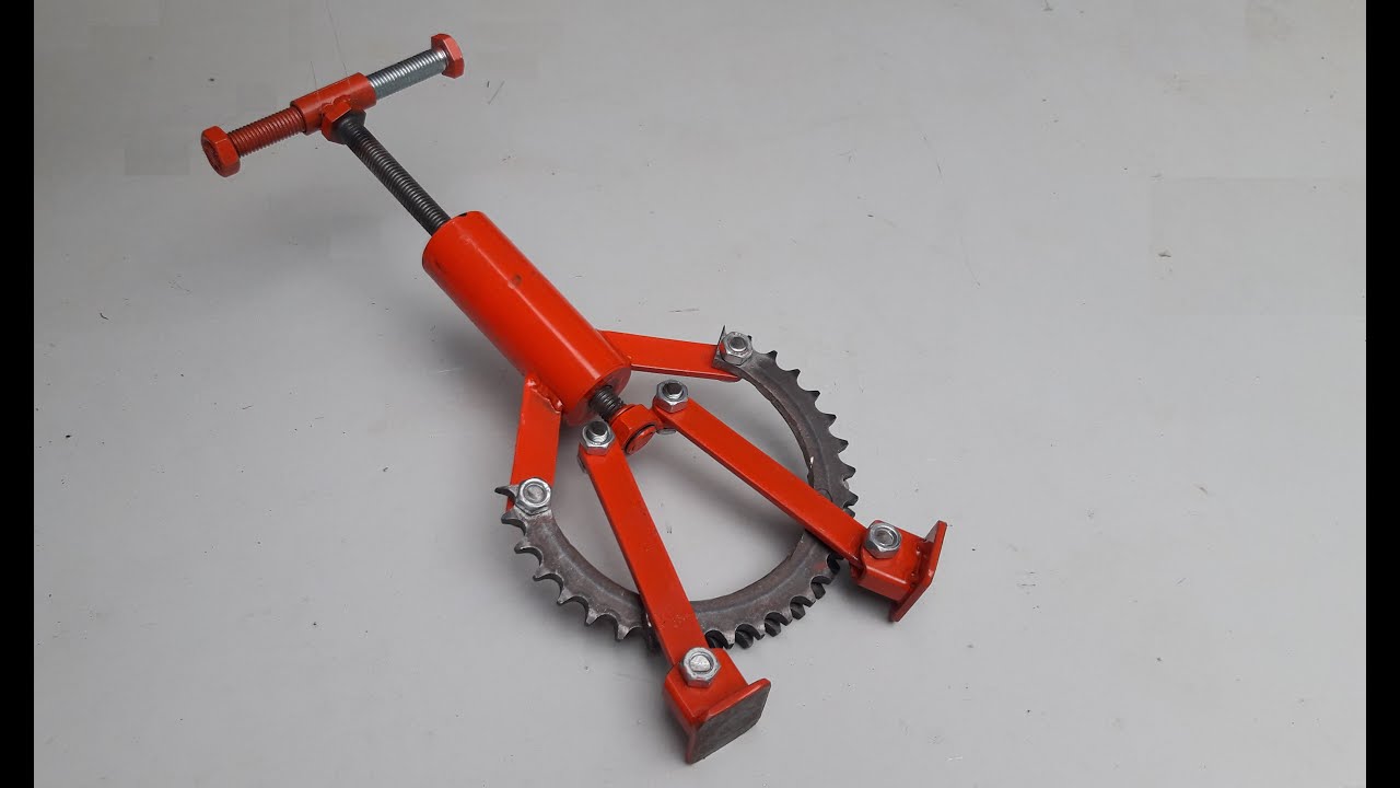 Homemade Welding Clamp from Bike Sprocket | How to make A  Welding Clamp
