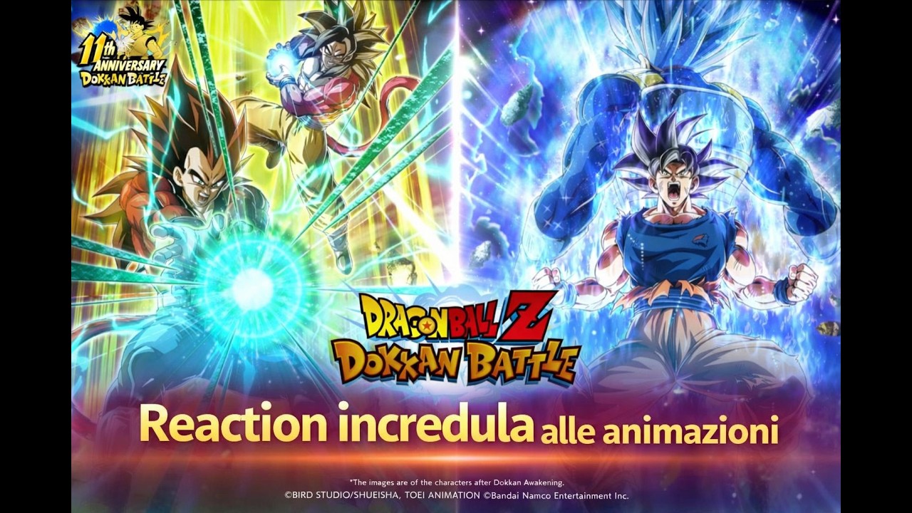 Che cosa ho appena visto...? Reaction Animazioni Dokkan Battle Ita