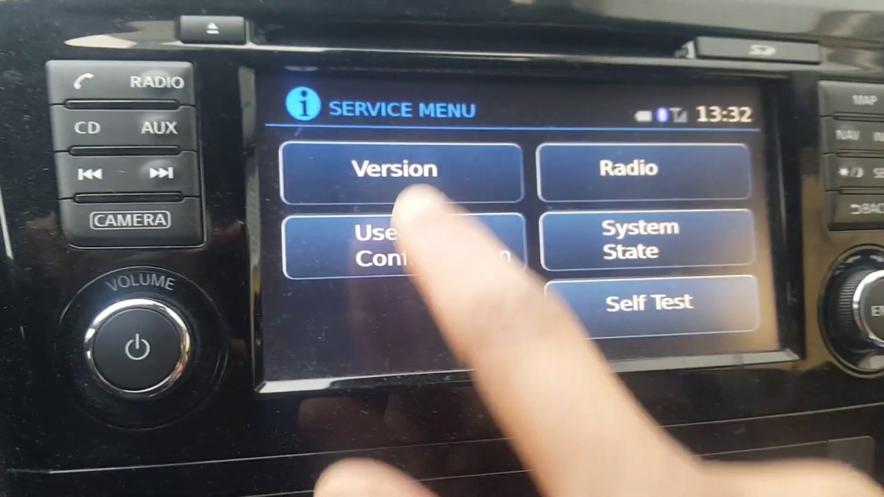 Скрытое меню настроек службы Nissan Connect
