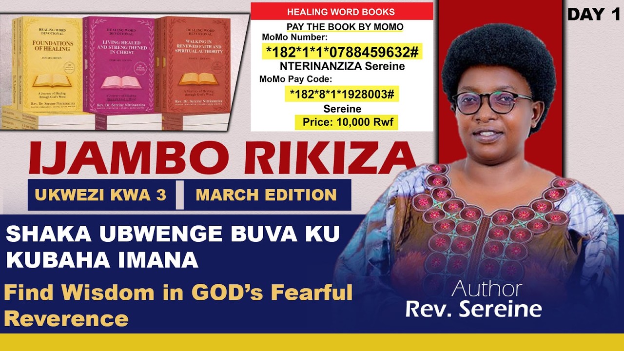 SHAKA UBWENGE BUVA KU KUBAHA IMANA | REV. SEREINE