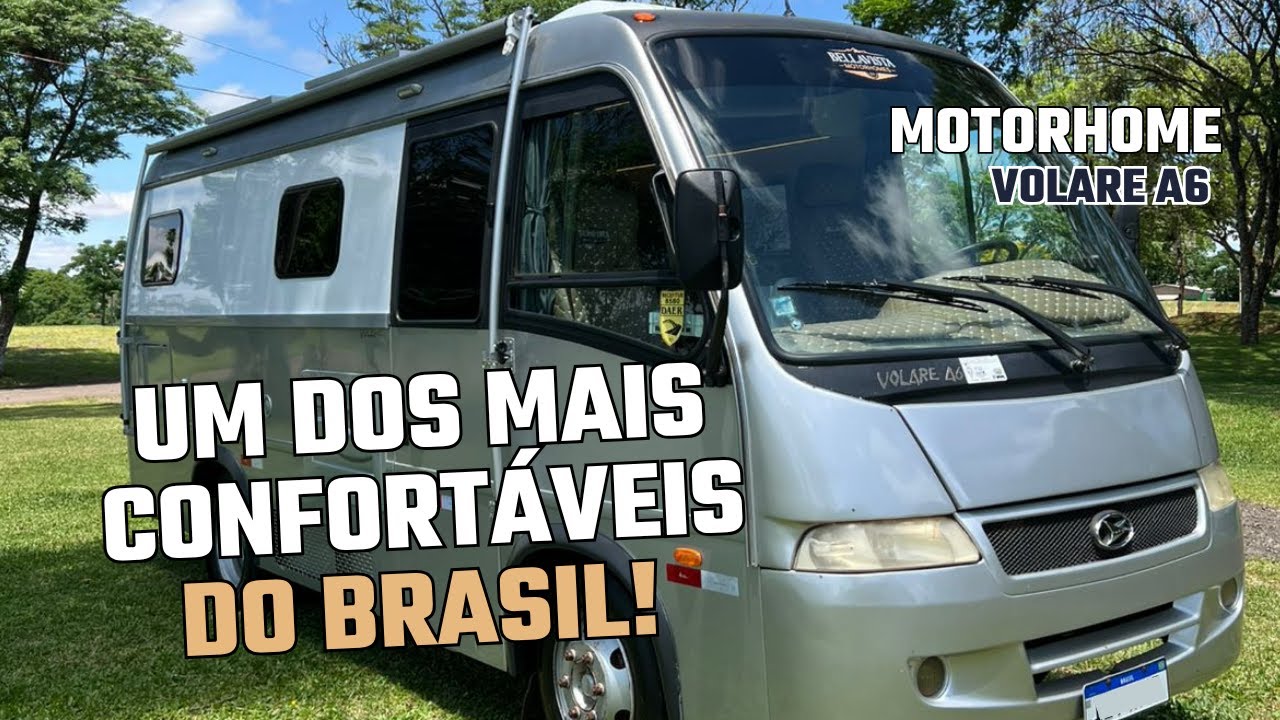 TOUR MOTORHOME VOLARE A6! O MAIS AMPLO E CONFORTÁVEL QUE VOCÊ JÁ VIU