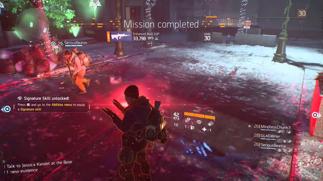 The Division Reaching Max Level