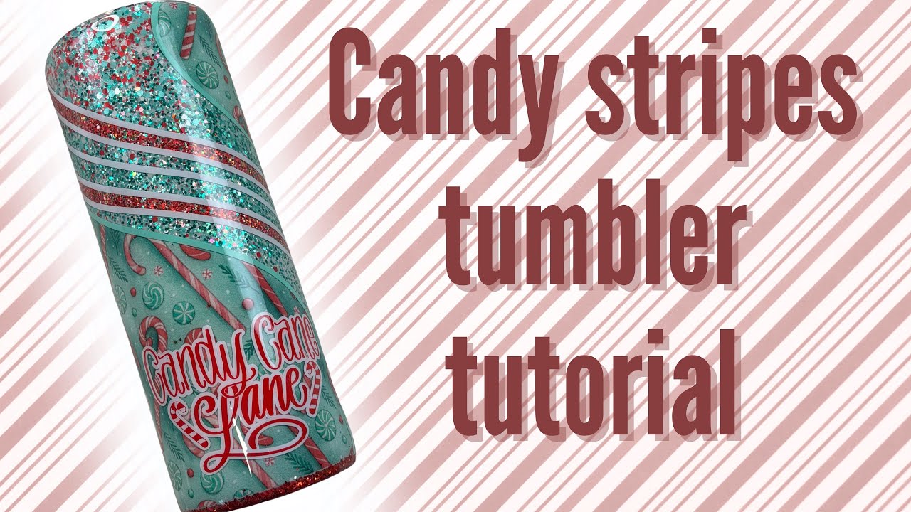 Мастер-класс по изготовлению стакана Candy Stripe