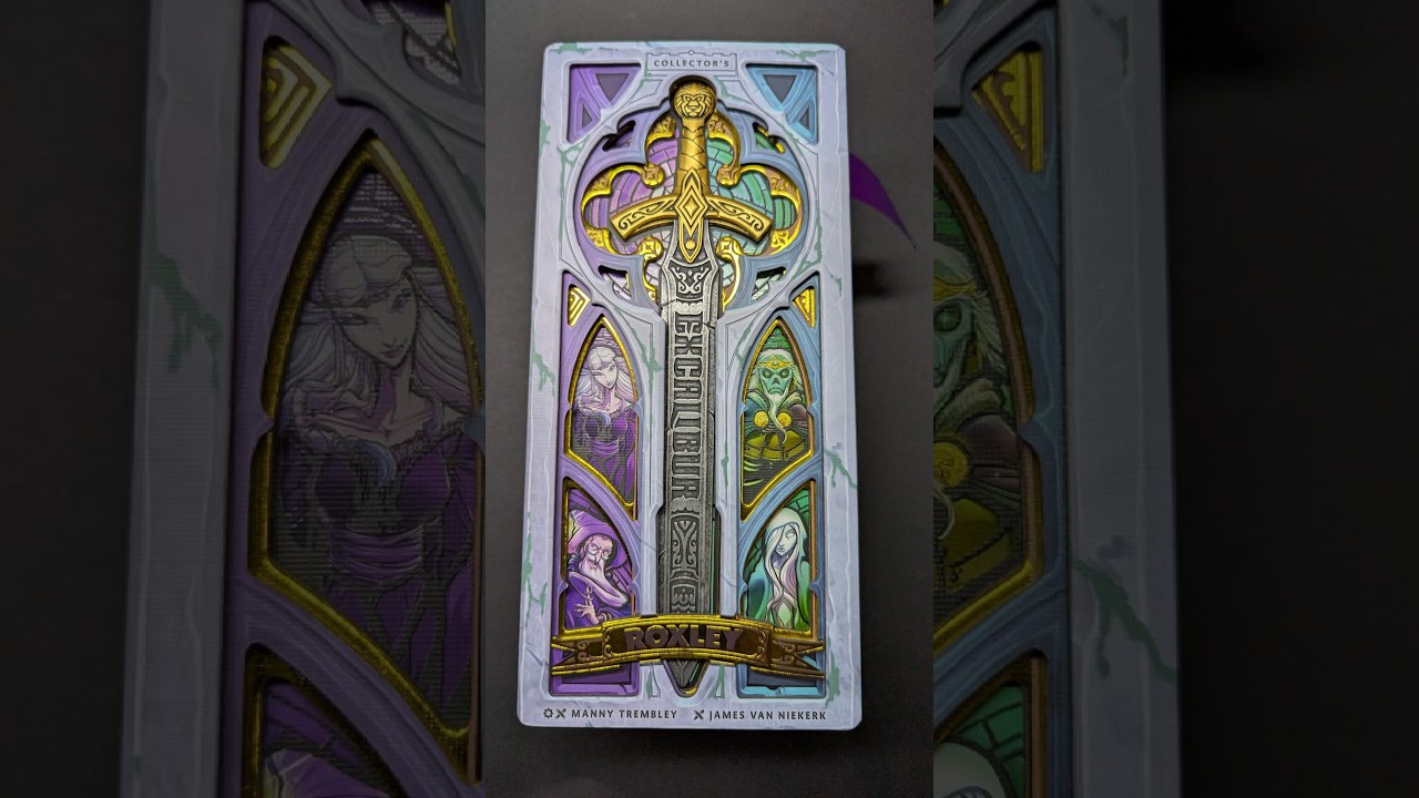 Unboxing of Excalibur by Roxley Games