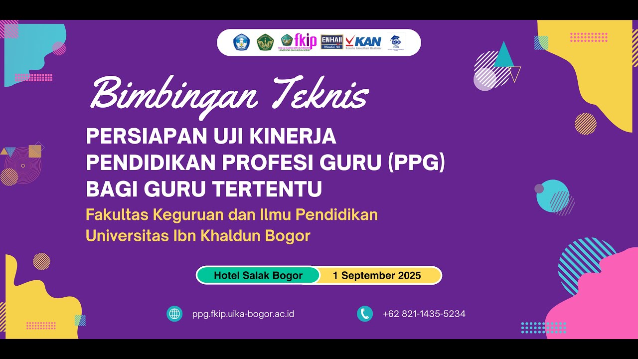 Bimtek UKPPPG Guru tertentu Gelombang 2 tahun 2025