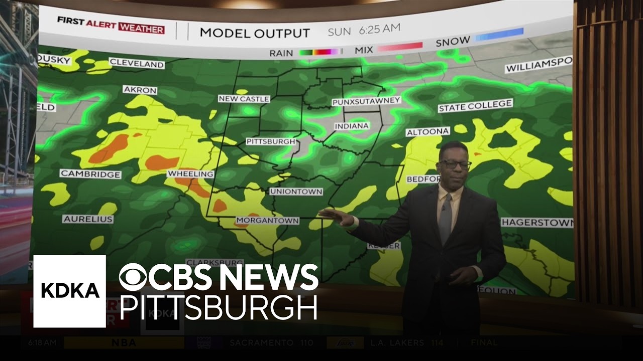 KDKA-TV Morning Forecast (10/9)
