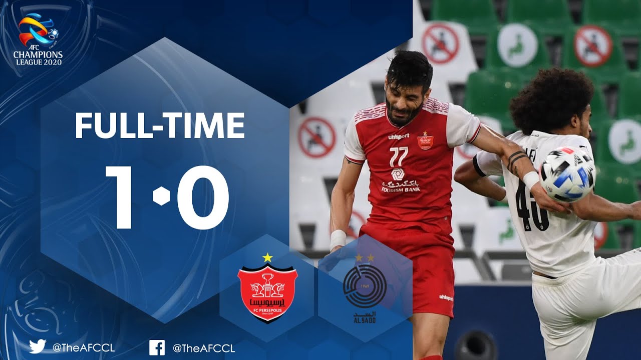 #ACL2020 : PERSEPOLIS FC (IRN) 1- 0  AL SADD SC (QAT)