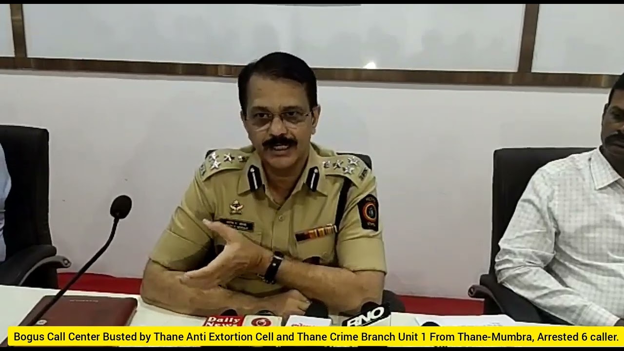 Bogus Call Center Busted by Anti Extortion Cell and Thane Crime Branch Unit 1 From Thane Arrested 6.