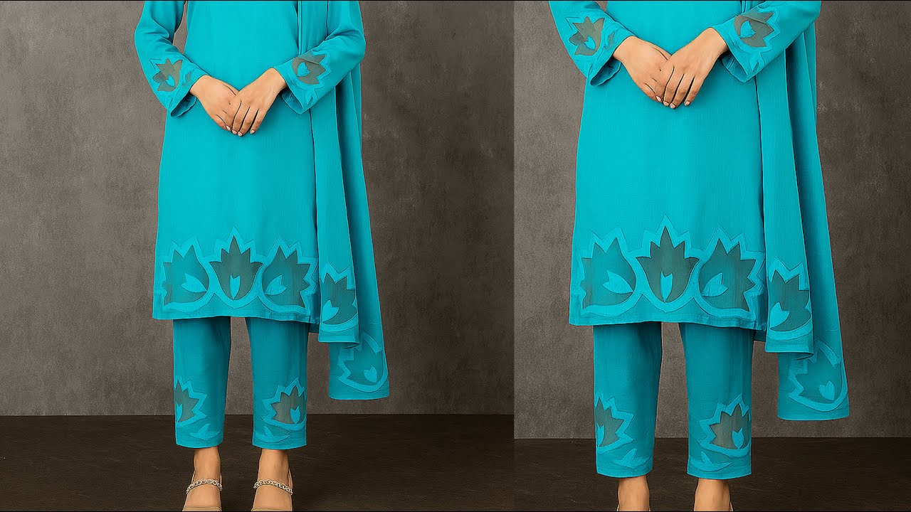 Trendy Cutwork New Dress Design _ Unique Cotton Dress Design for Girls